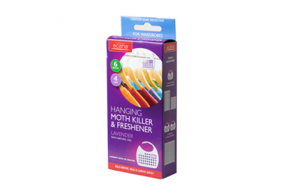 Acana Hanging Moth Killer & Freshener (lavender with natural oils) x 4 units
